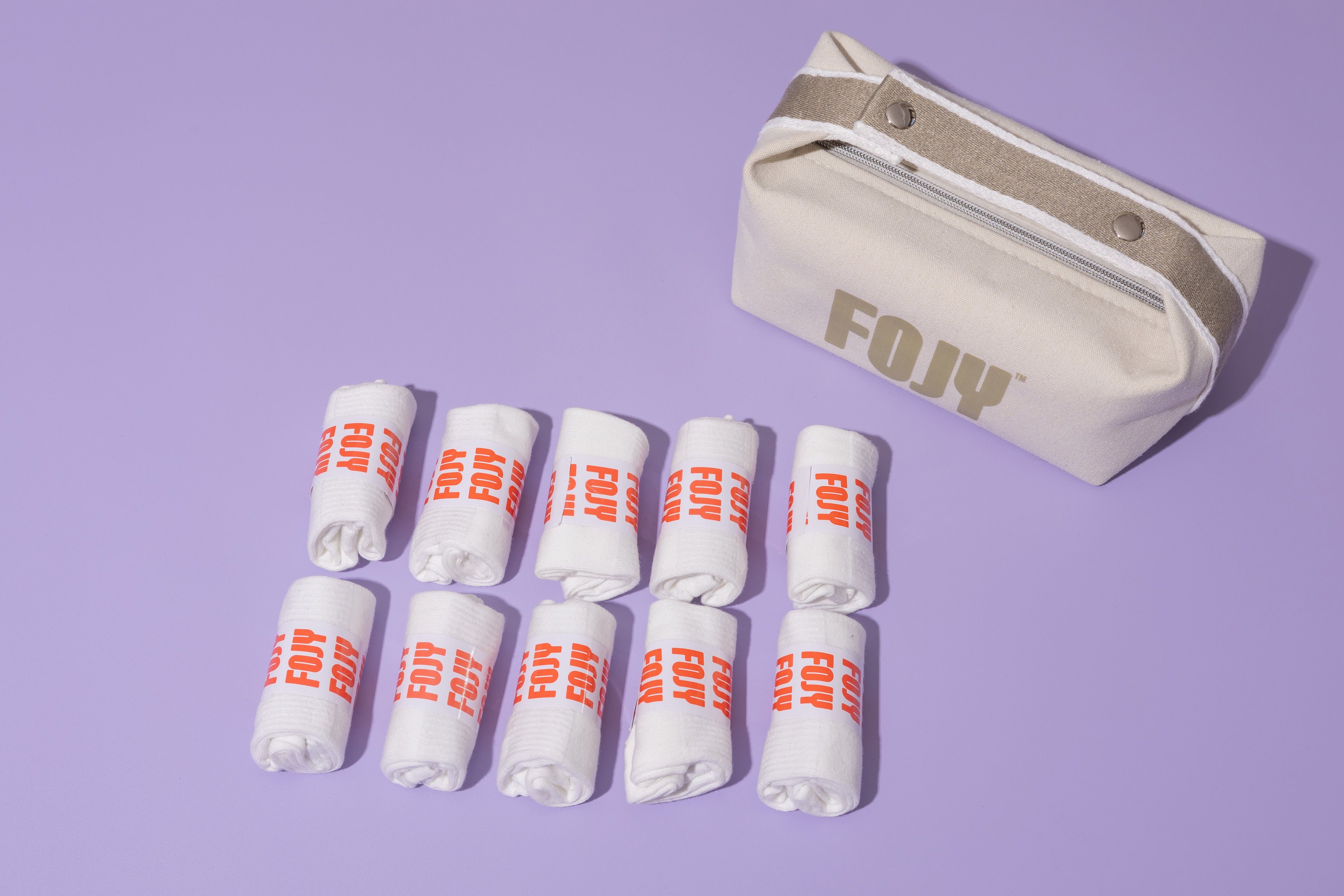 طاقم جوارب فوجي قصير – أبيض | 10 قطع